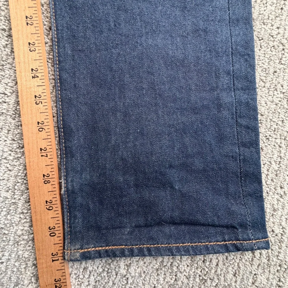 Levi's 501 Original Fit Jeans Men 31x32* Dark Wash Blue Straight Leg‎ Button Fly